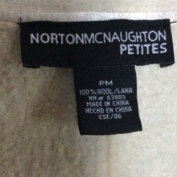 Norton McNaughton soft wool suit coat blazer jacket - Picture 6 of 6